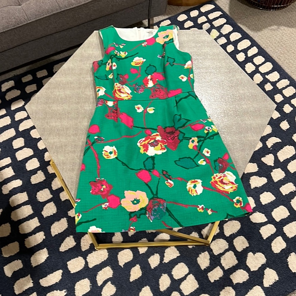 Jcrew dress, floral , size 4
